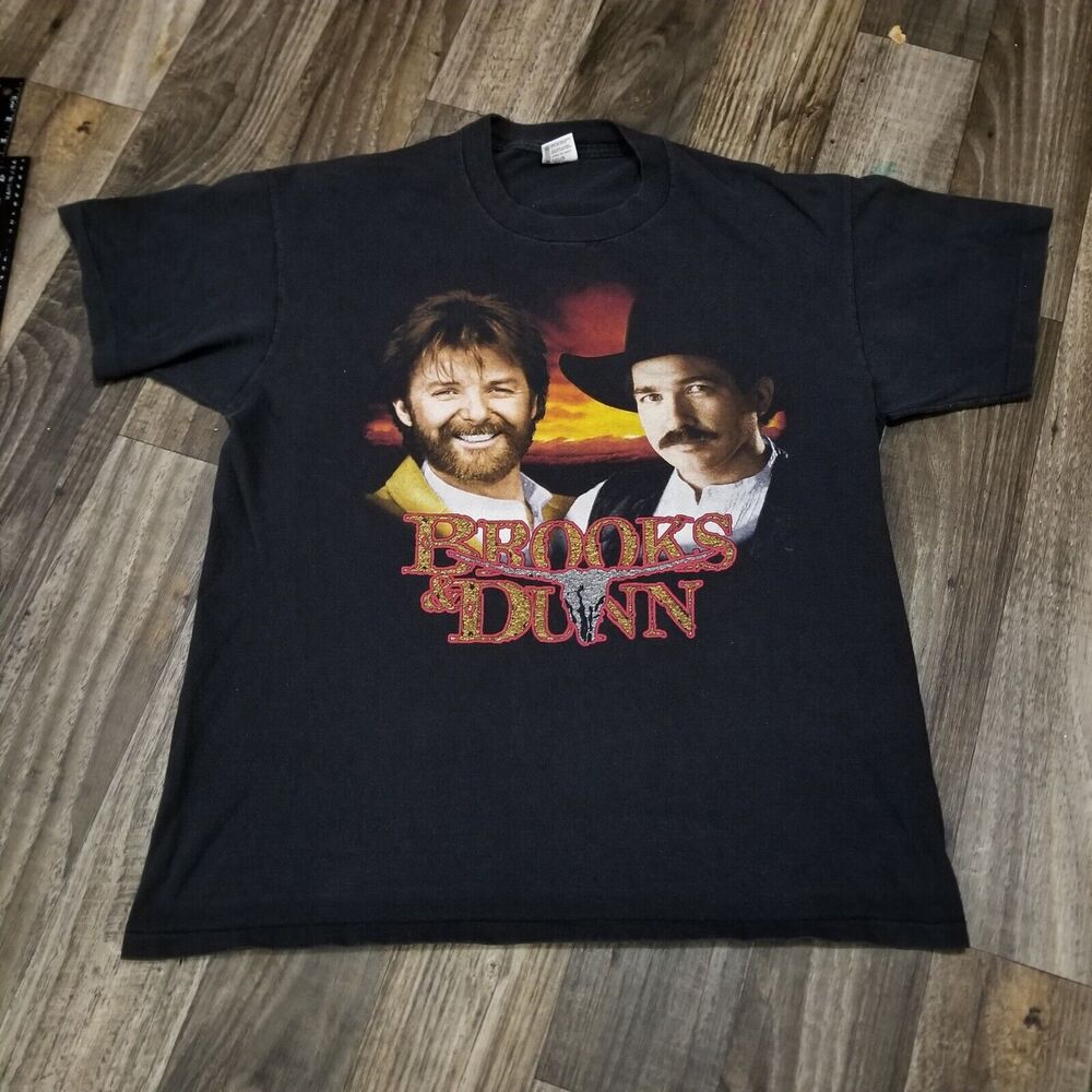 Brooks & Dunn Concert T-shirt Mens XL Waitin On Sundown Band Tour Single Stitch
